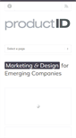 Mobile Screenshot of product-id.com